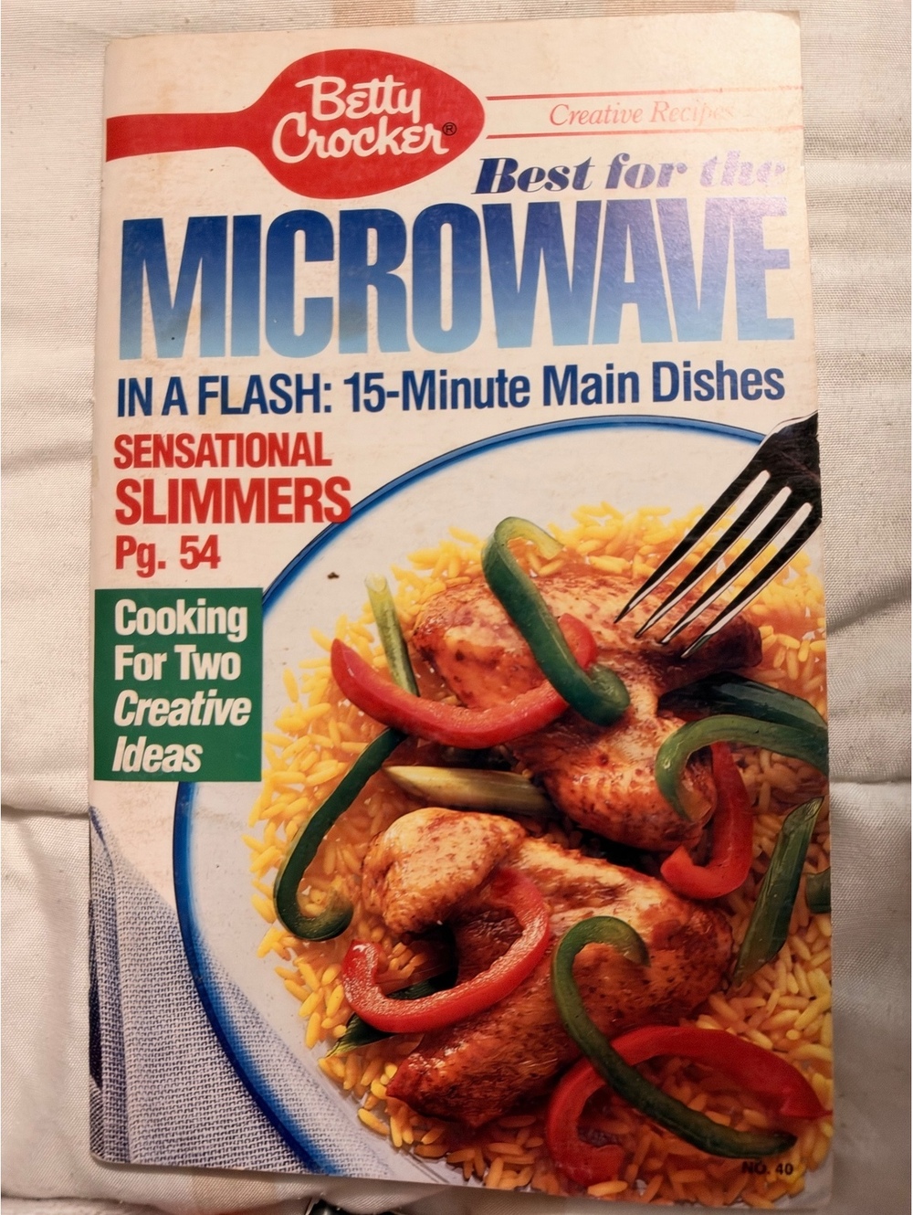 Betty Crocker Best for the Microwave Cookbook - 15-Minute Main Dishes